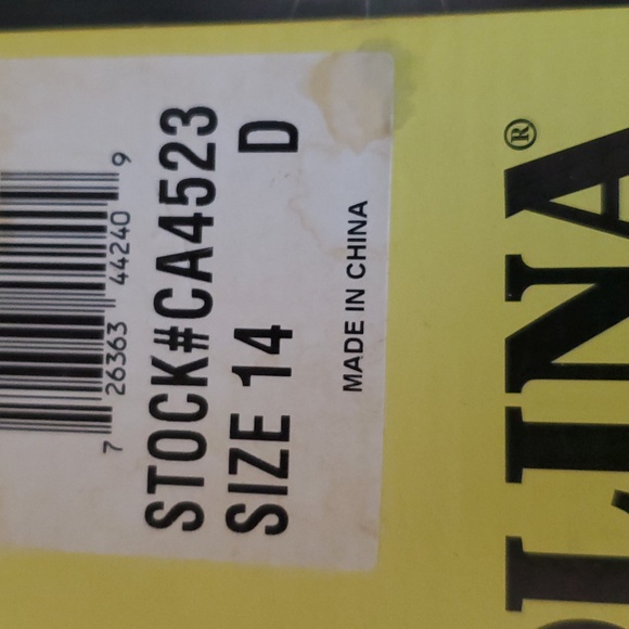 Size 14 carolina work boots main image 4